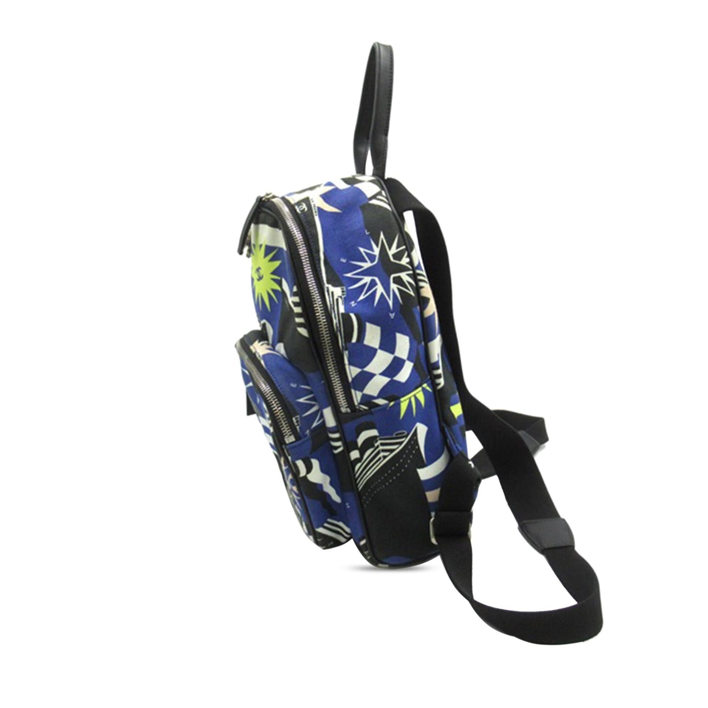 Chanel CC Cruise Print Canvas Backpack (SHG-wqmXsi)
