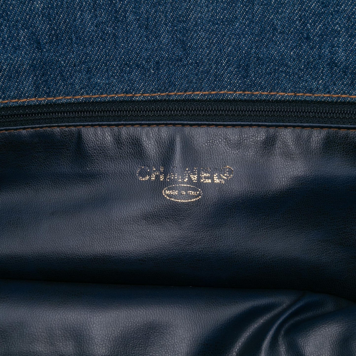 Chanel CC Denim Chain Tote