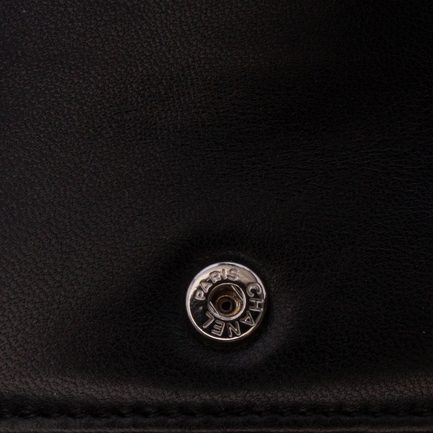 Chanel CC Embossed Lambskin Wallet On Chain