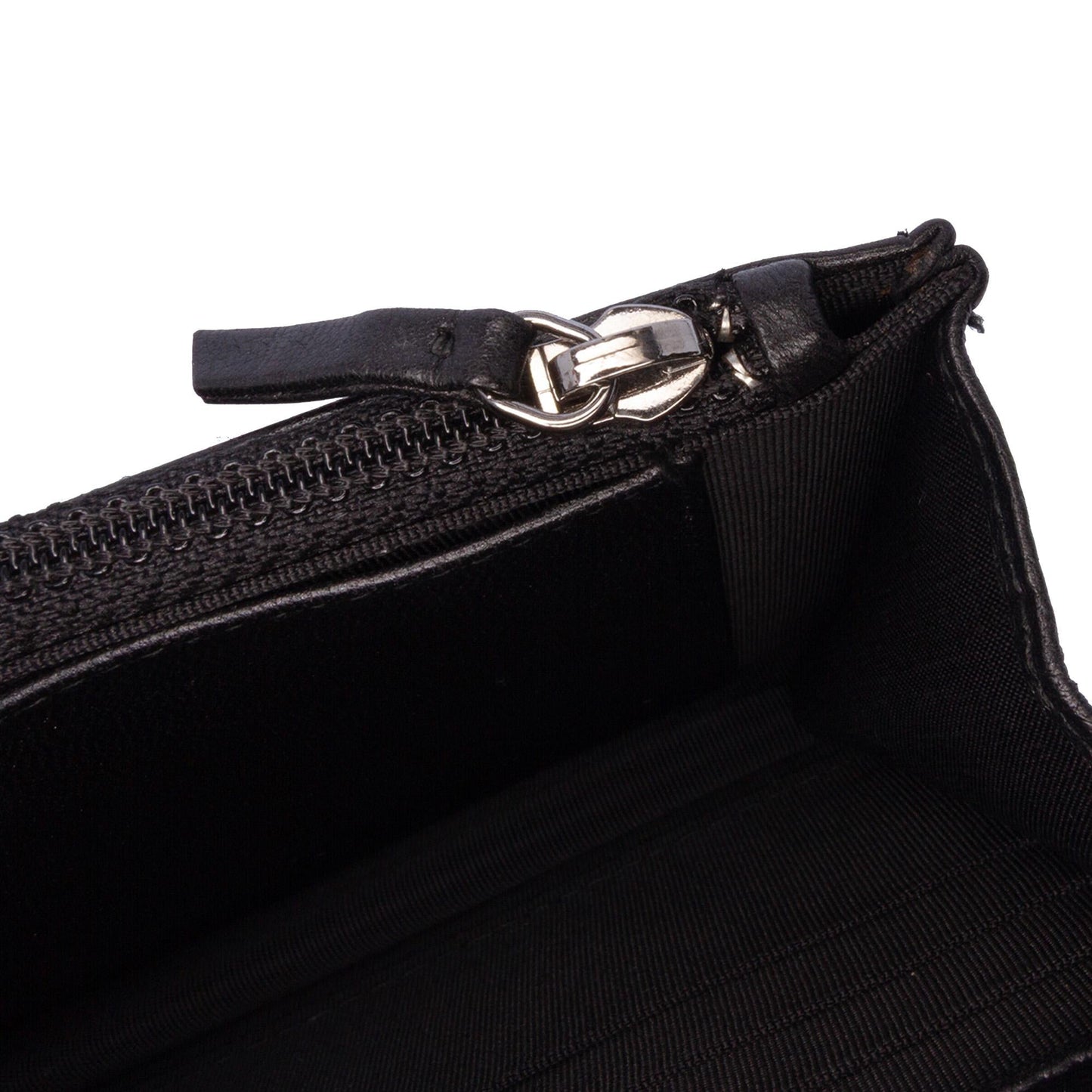 Chanel CC Embossed Lambskin Wallet On Chain