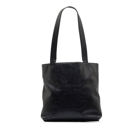 Luxury Chanel CC Embossed Leather Tote (SHG-qn54cb)