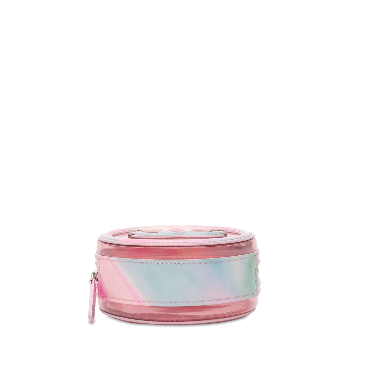 Chanel CC Filigree Transparent Round Crossbody (SHG-5scbX0)