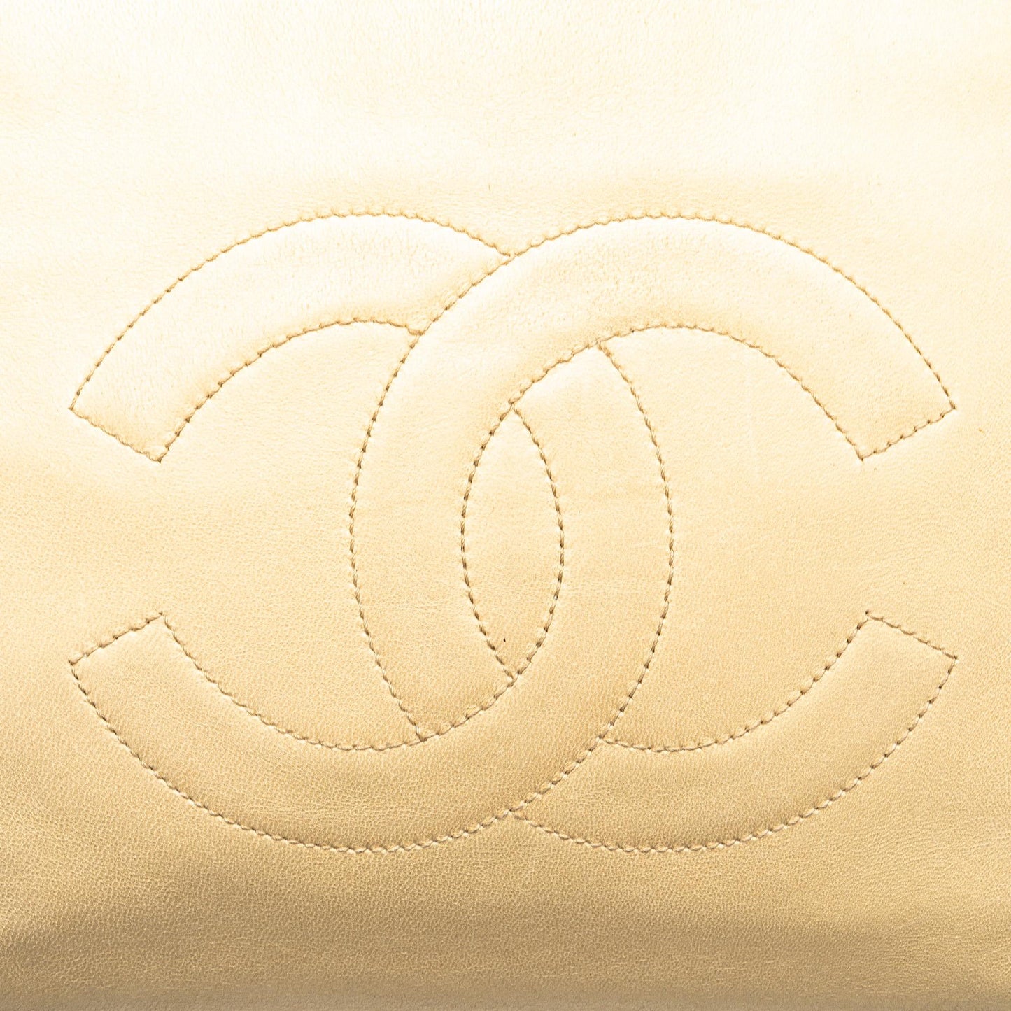 Chanel CC Lambskin Chain Tote