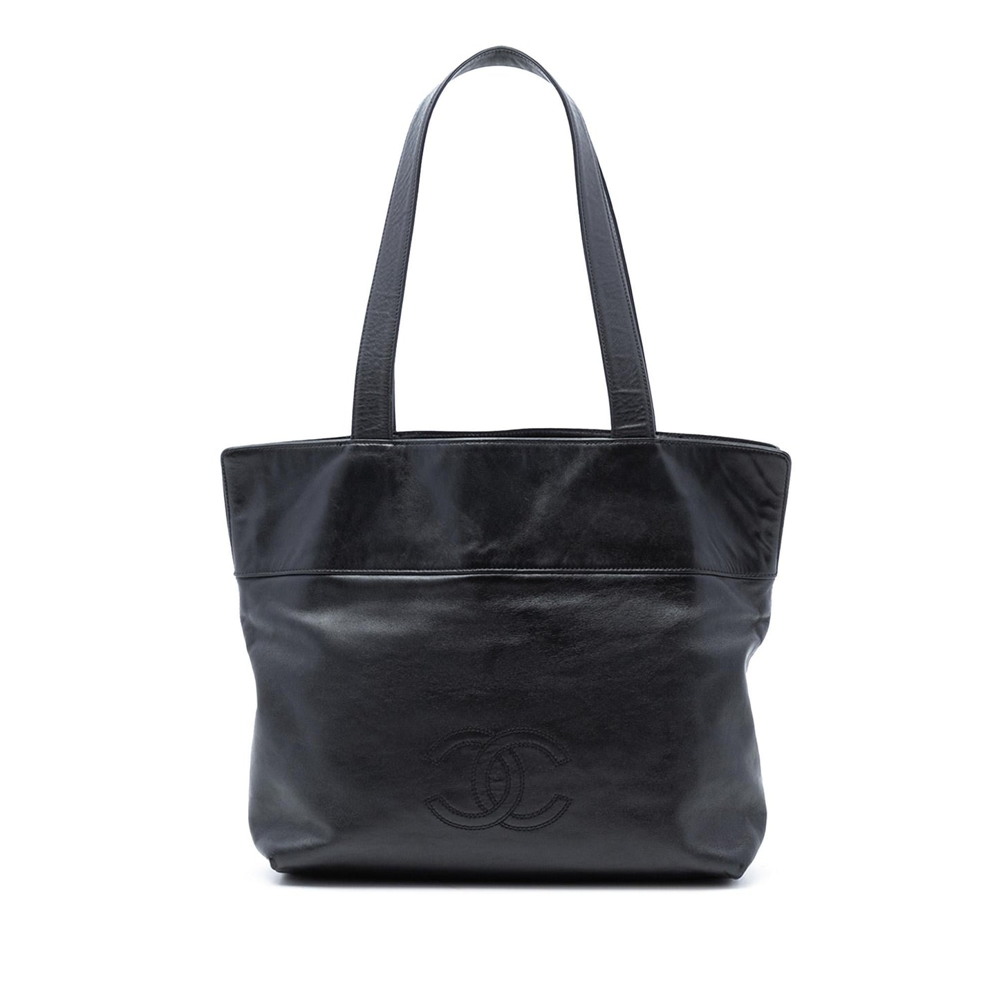 Chanel CC Lambskin Tote