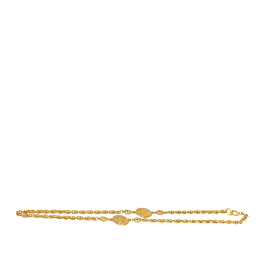 Chanel CC Medallion Necklace (SHG-dAzCeX)