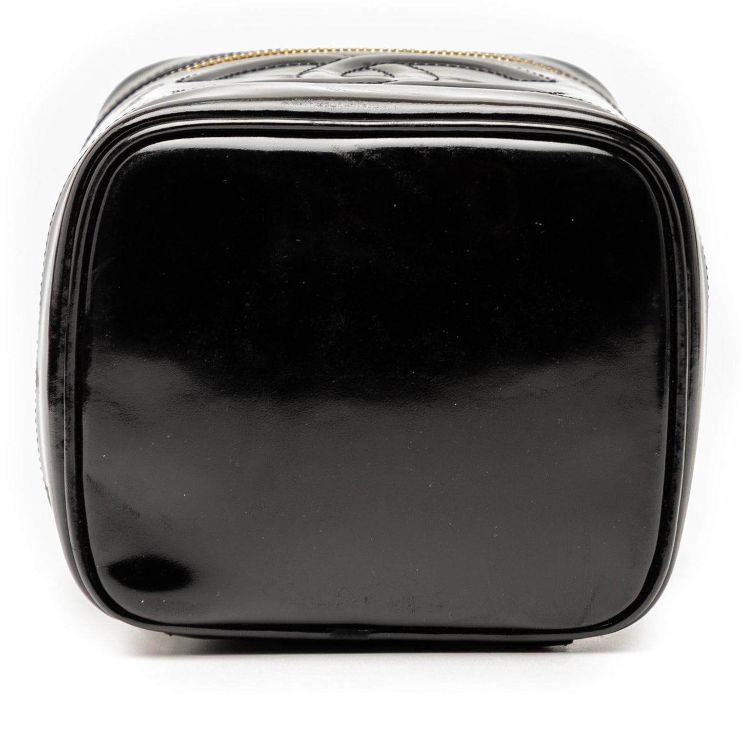 Chanel CC Patent Vanity Bag