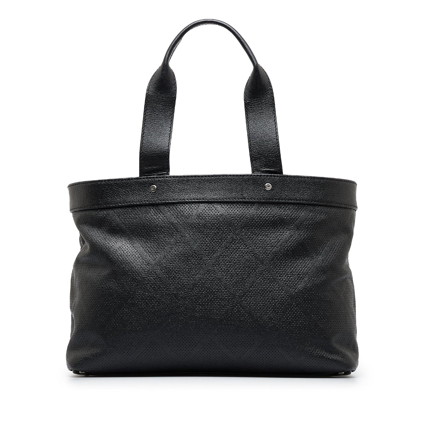 Luxury Chanel CC Perforated Tote (SHG-XVBWdn)