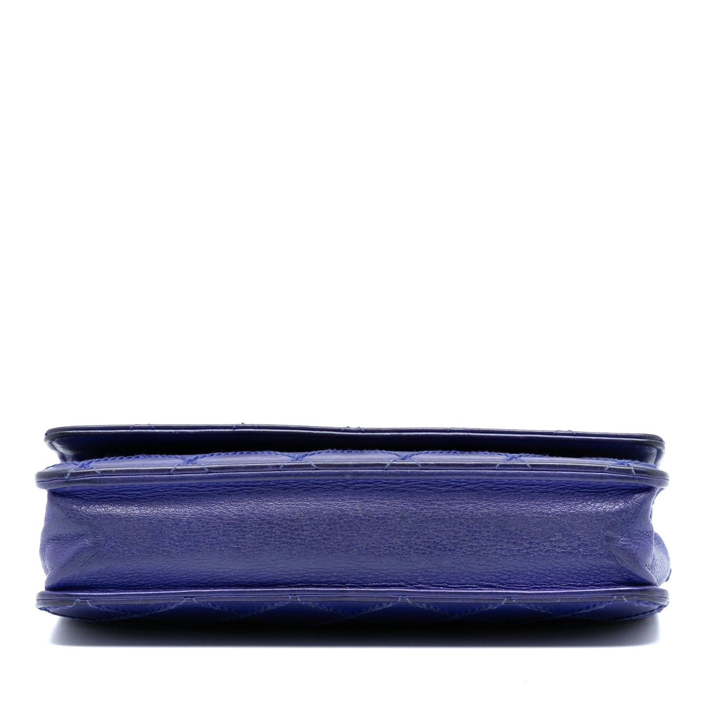 Chanel CC Quilted Calfskin Fancy Wallet On Chain