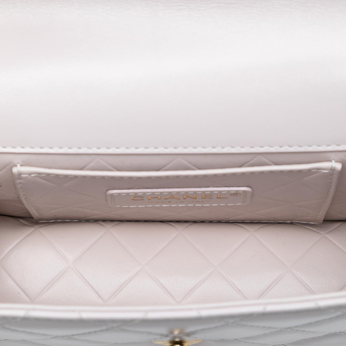 Chanel CC Quilted Calfskin Single Flap