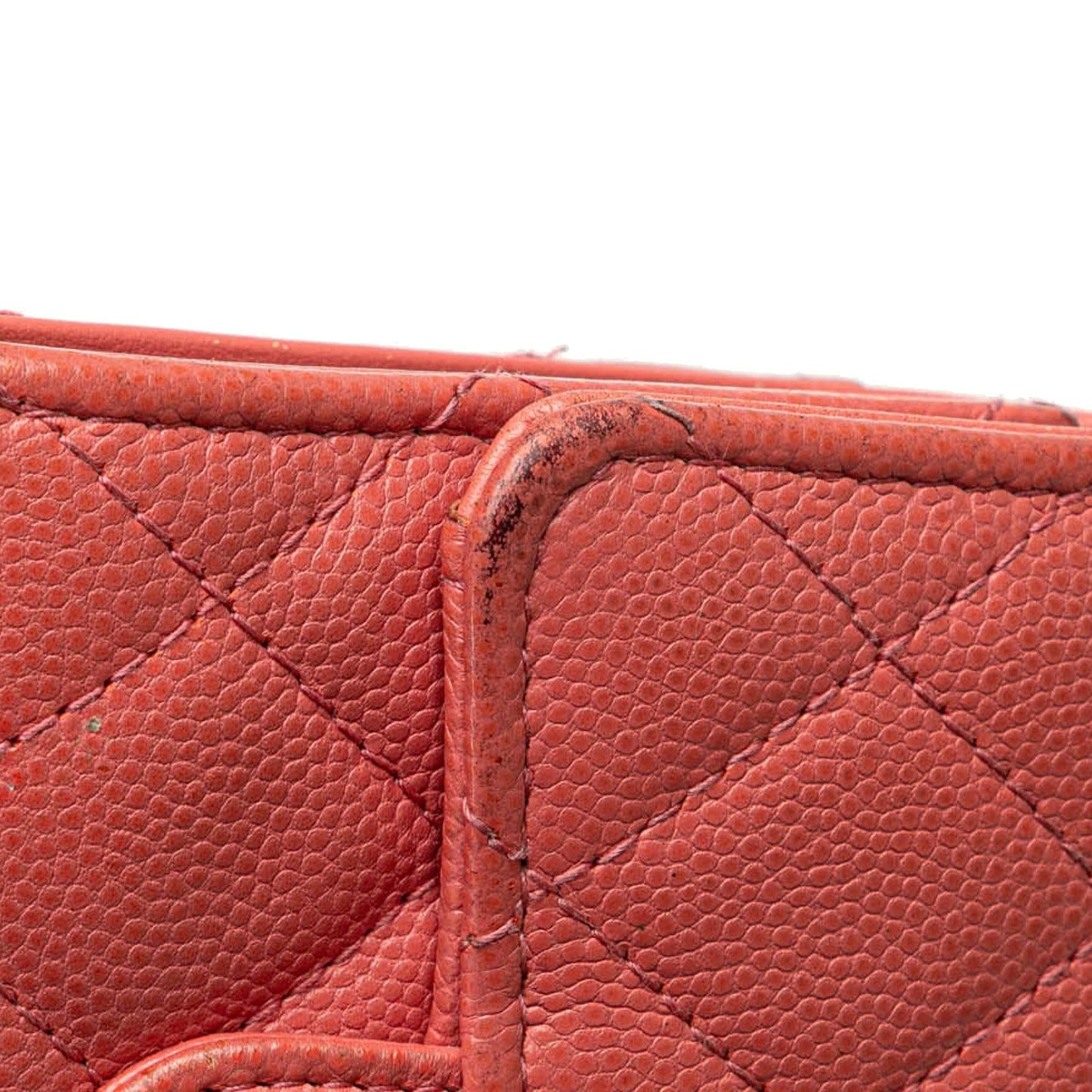 Chanel CC Quilted Caviar Trifold Wallet (SHG-lt0Bpg)