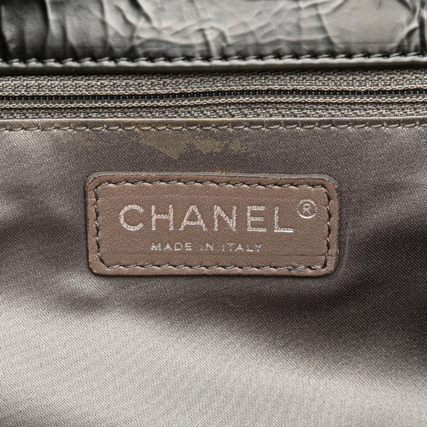 Chanel CC Quilted Glazed Calfskin Flap (SHG-16f7wX)