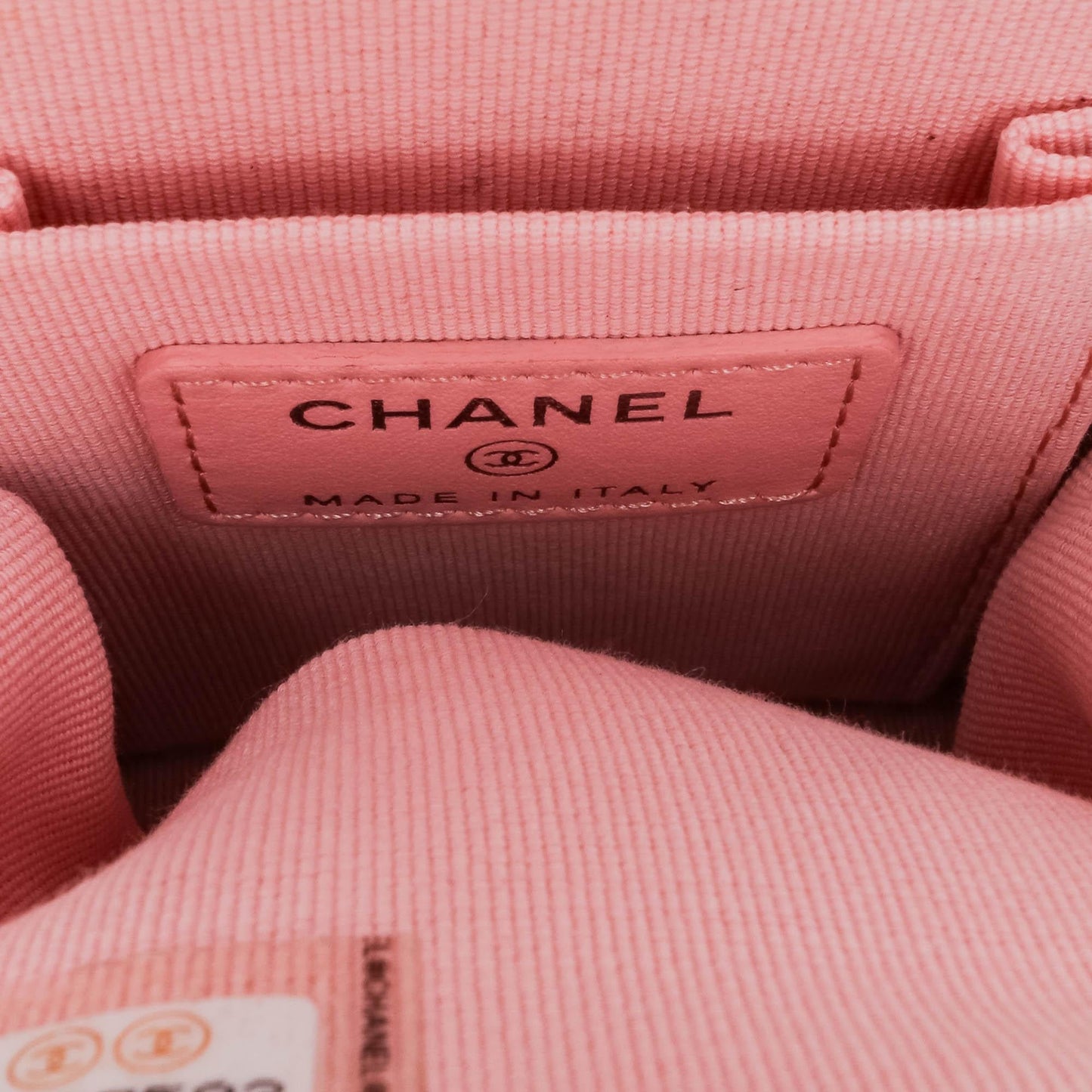 Chanel CC Quilted Lambskin Evening Clutch