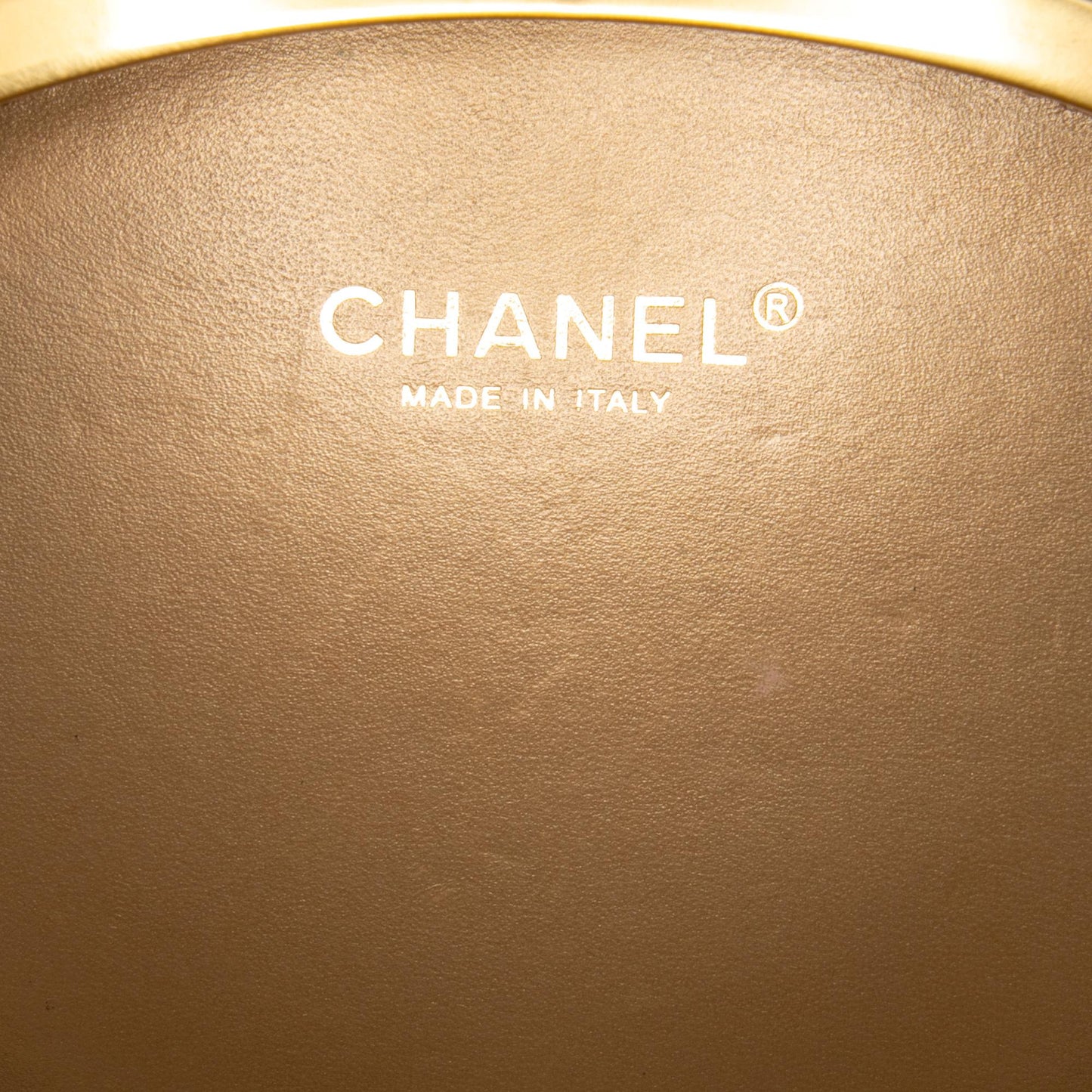 Chanel CC Quilted Lambskin Frame Vanity Case