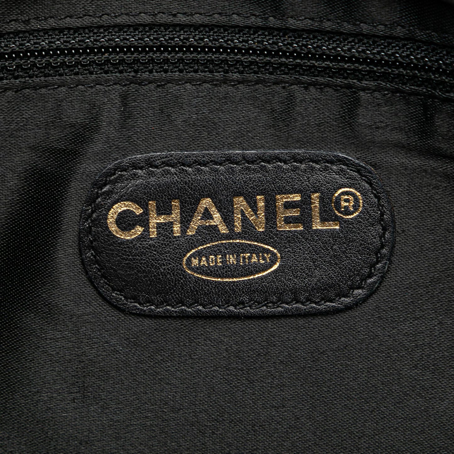 Chanel CC Quilted Lambskin Front Pocket Tote