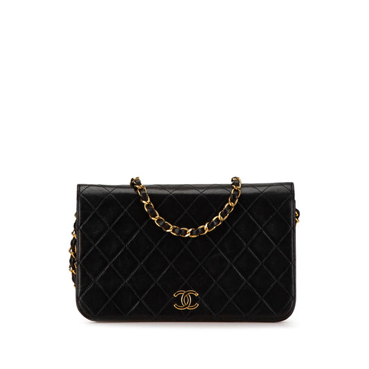 Chanel CC Quilted Lambskin Full Flap (SHG-mUBWMR)