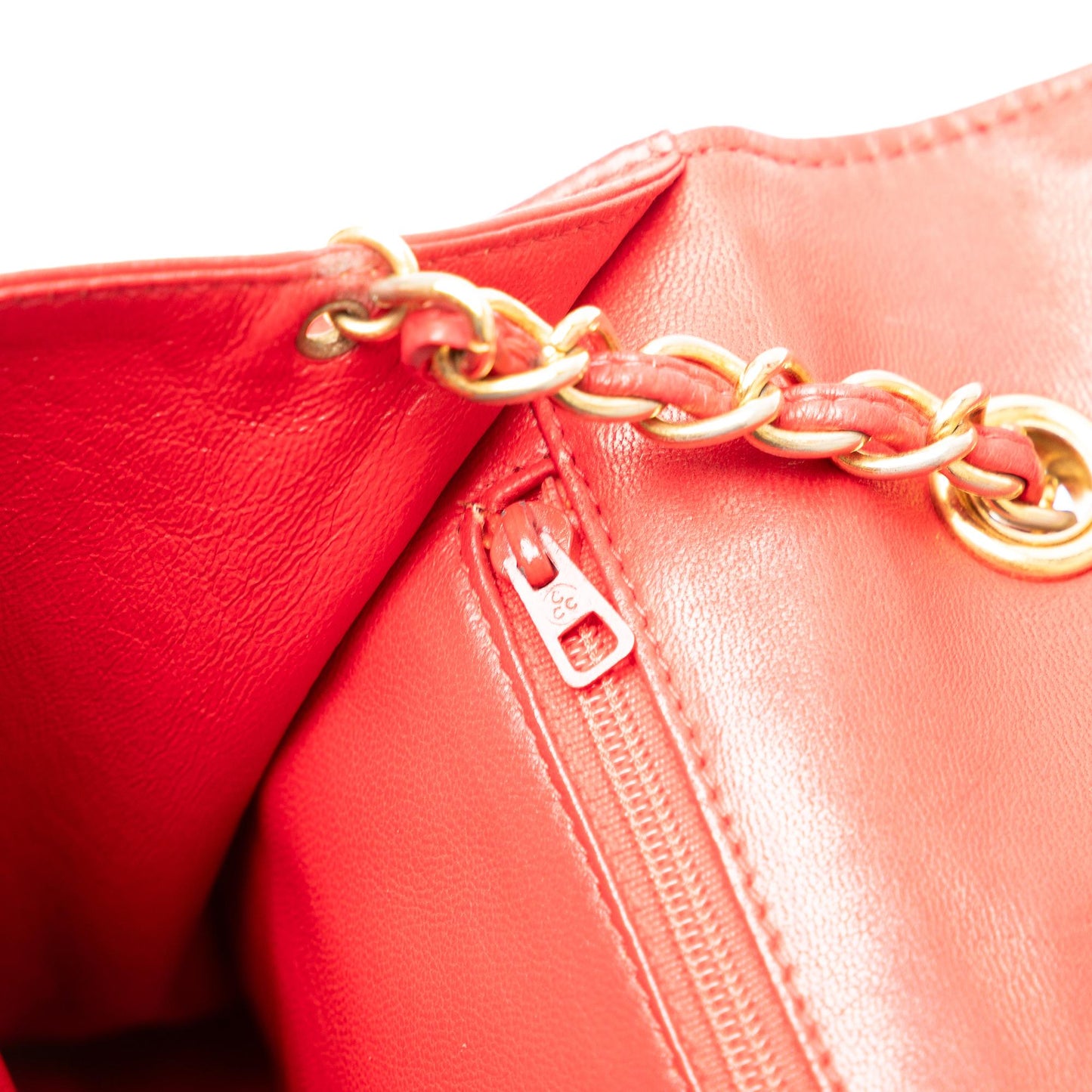 Chanel CC Quilted Lambskin Full Flap