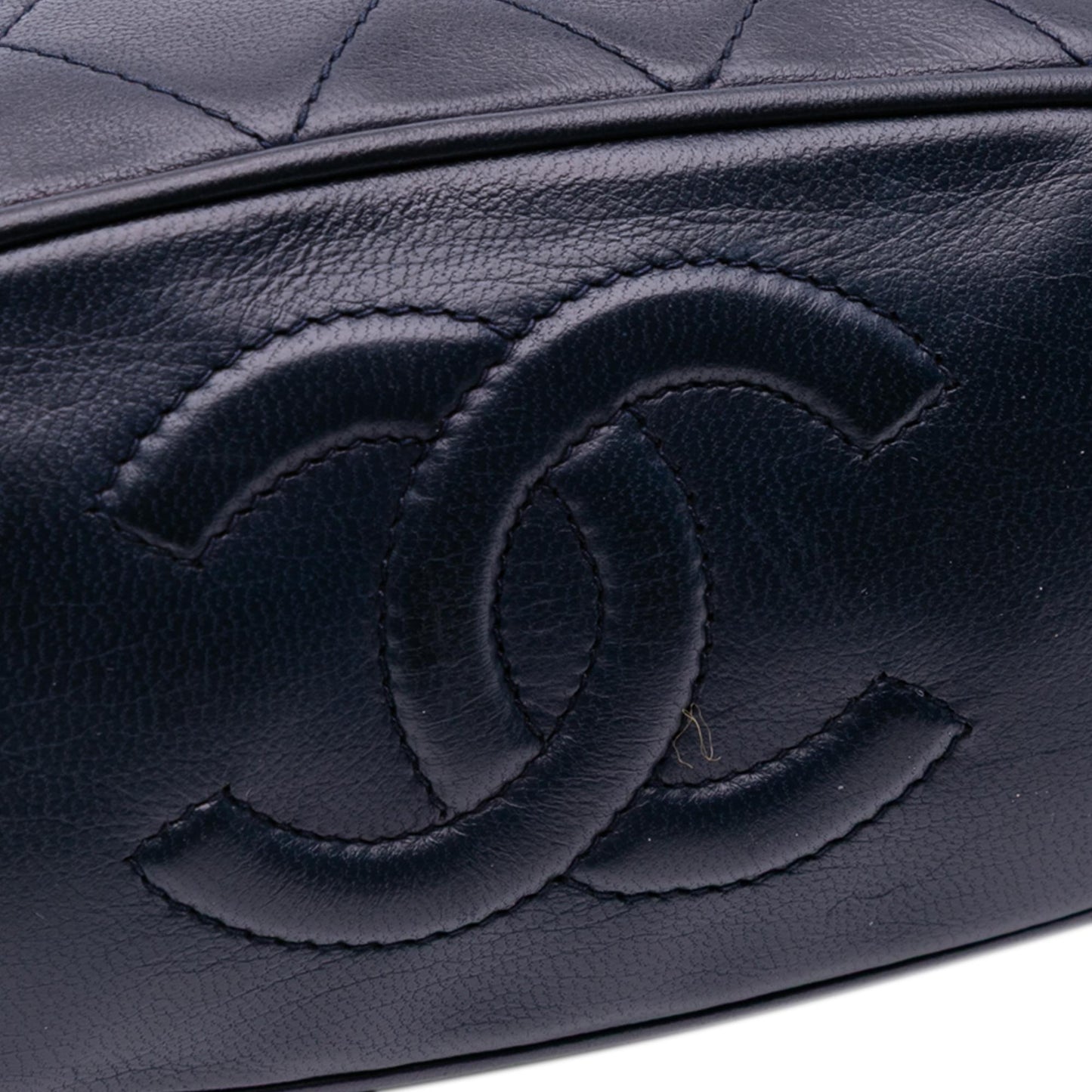Chanel CC Quilted Lambskin Tassel Flap