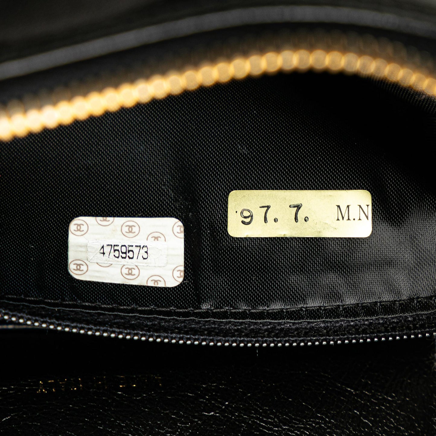 Chanel CC Quilted Lambskin Twisted Strap Crossbody
