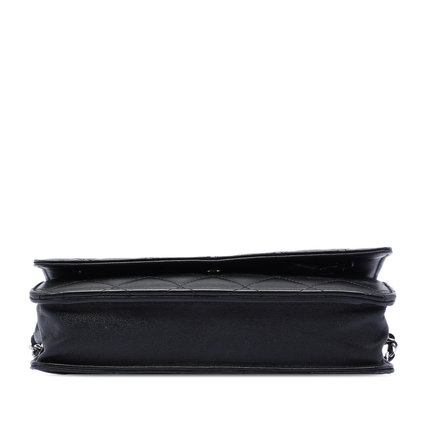 Chanel CC Quilted Lambskin Wallet On Chain