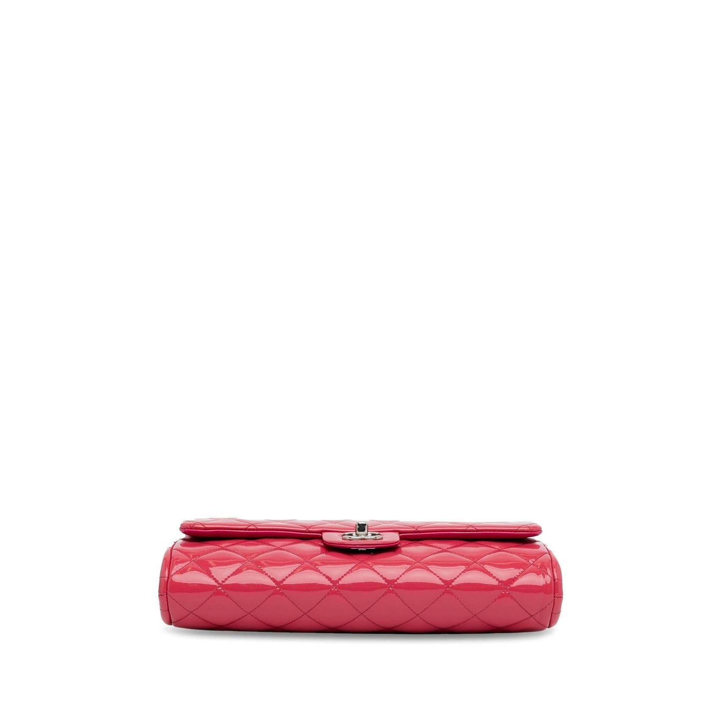 Luxury Chanel CC Quilted Patent Clutch with Chain (SHG-BPixGf)