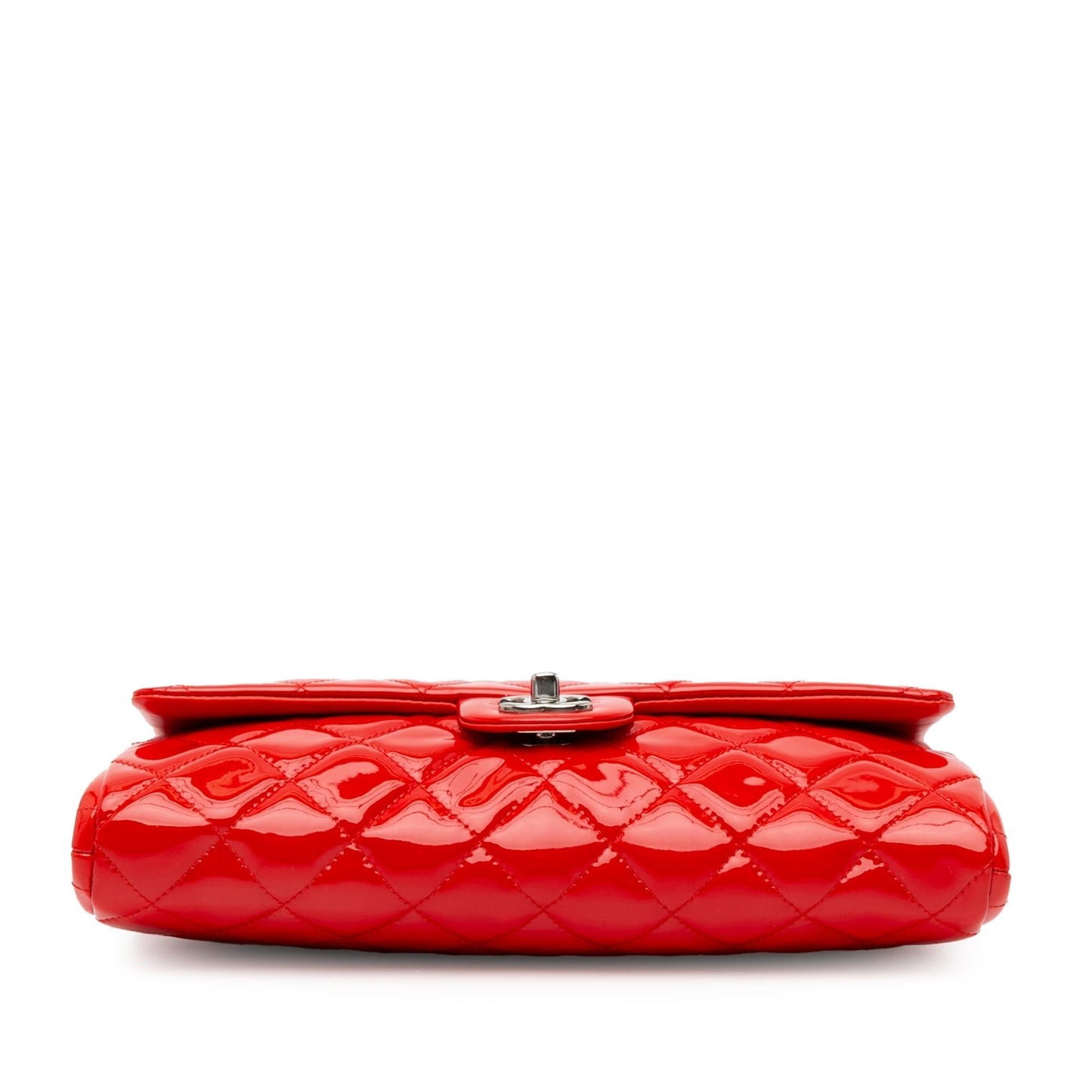 Luxury Chanel CC Quilted Patent Clutch with Chain (SHG-lpgzOs)