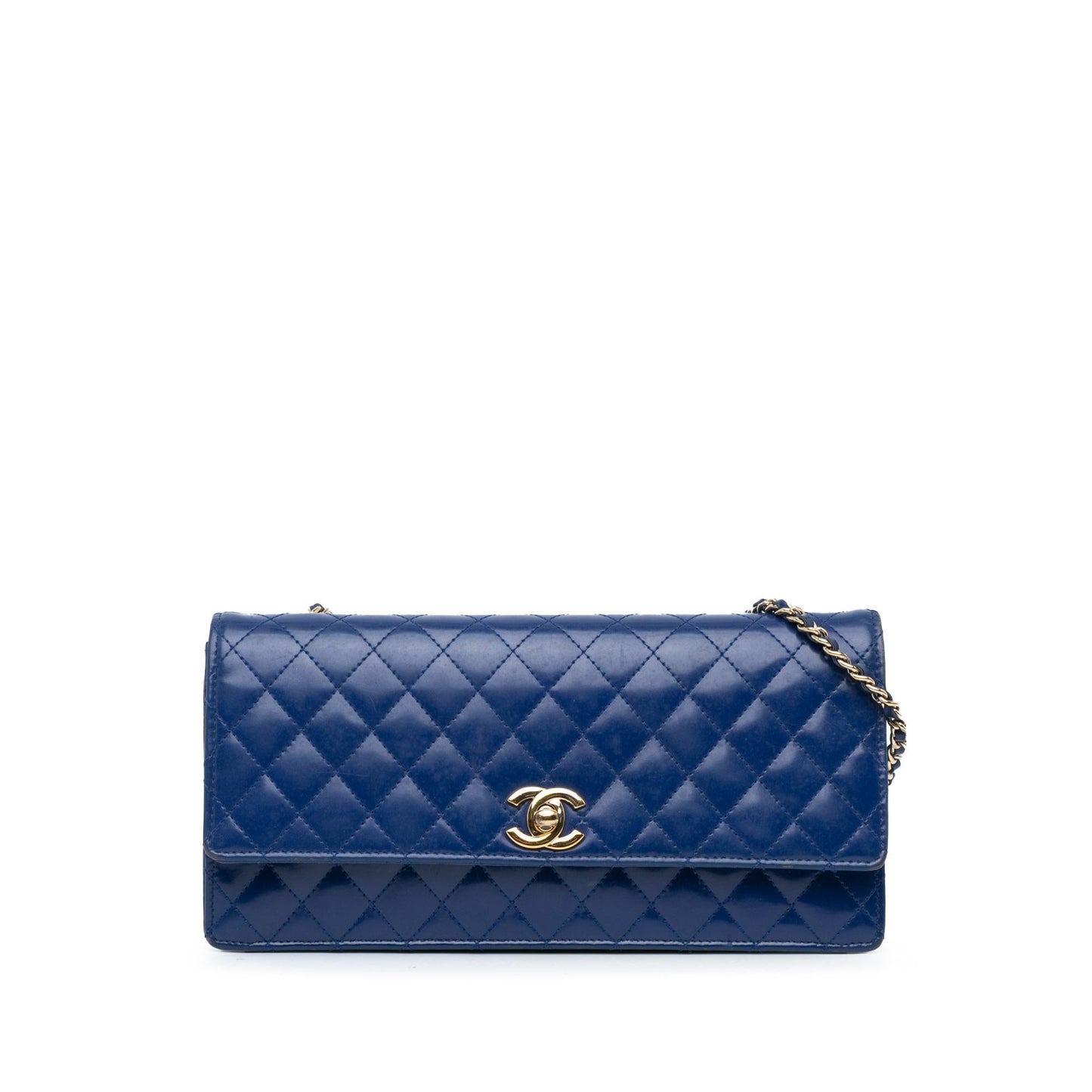 Luxury Chanel CC Quilted Patent Long Flap (SHG-WftxAP)