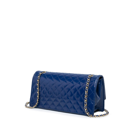 Luxury Chanel CC Quilted Patent Long Flap (SHG-WftxAP)