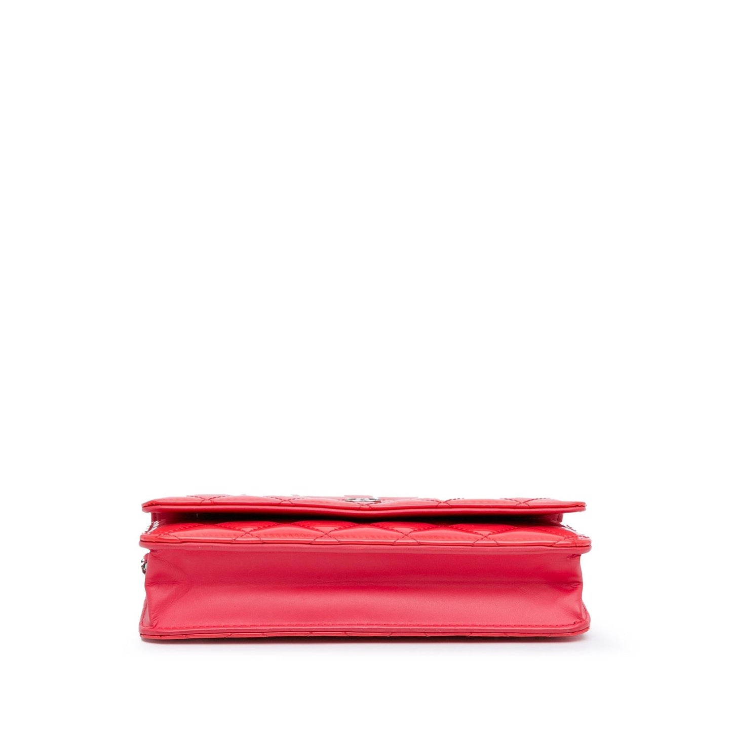 Luxury Chanel CC Quilted Patent Wallet on Chain (SHG-JFP2pp)