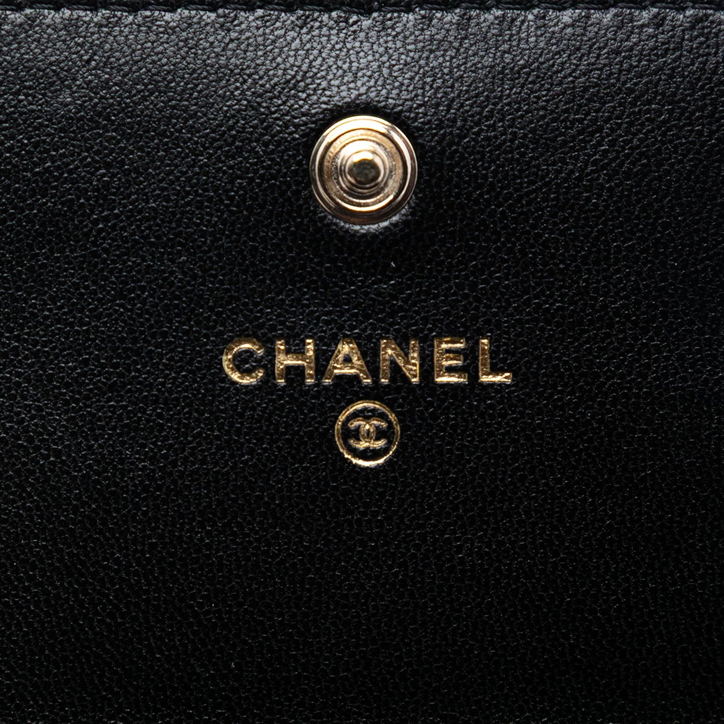 Chanel CC Quilted Shiny Lambskin Ribbon Long Clutch on Chain