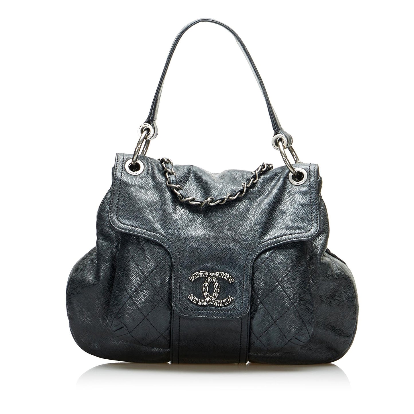 Chanel CC Rider Flap Satchel (SHG-I5sCSw)