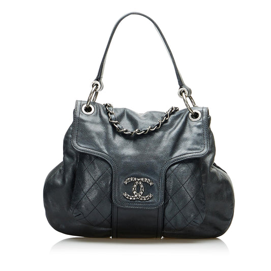 Chanel CC Rider Flap Satchel (SHG-I5sCSw)