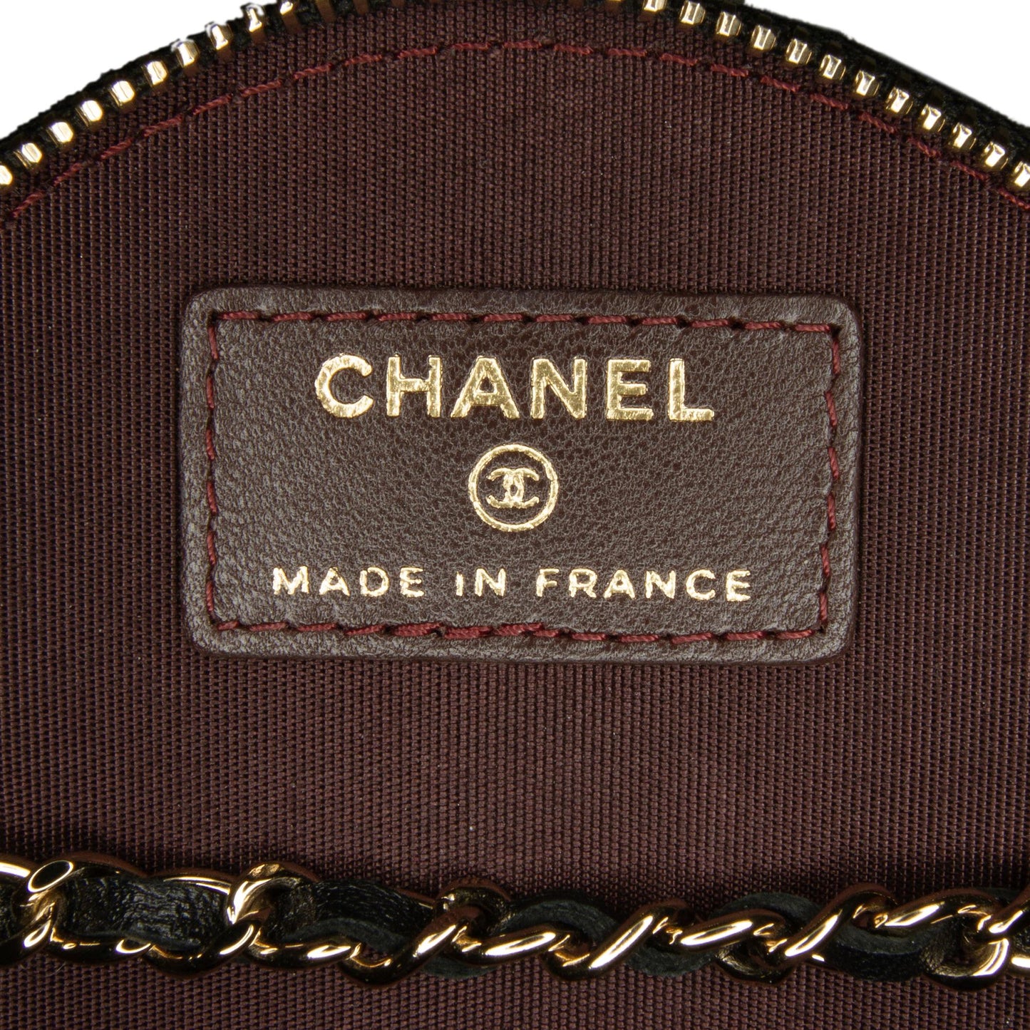 Chanel CC Round Vanity Bag