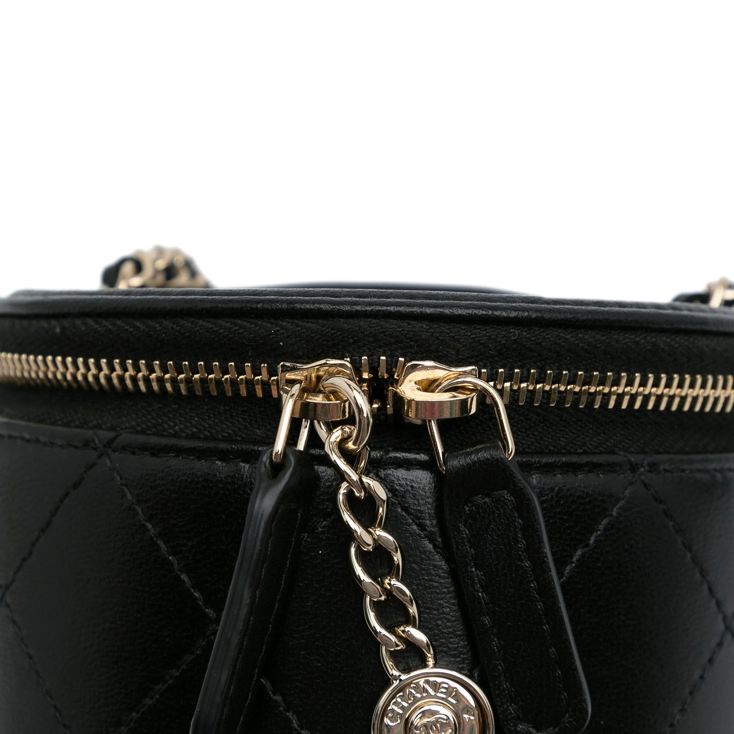 Chanel CC Round Vanity Bag