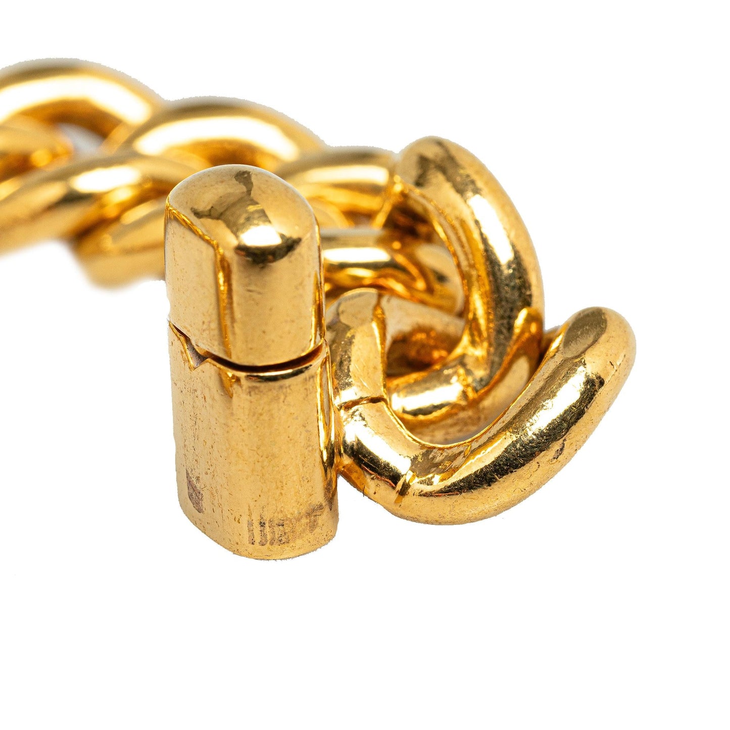 Chanel CC Turnlock Chain Bracelet (SHG-b6B4kT)