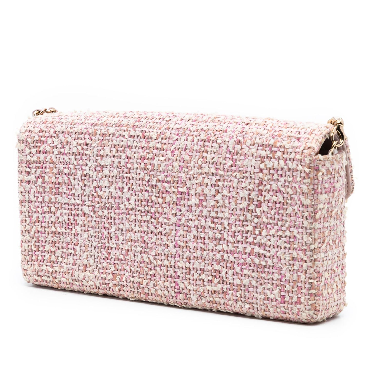Chanel CC Tweed East West Flap