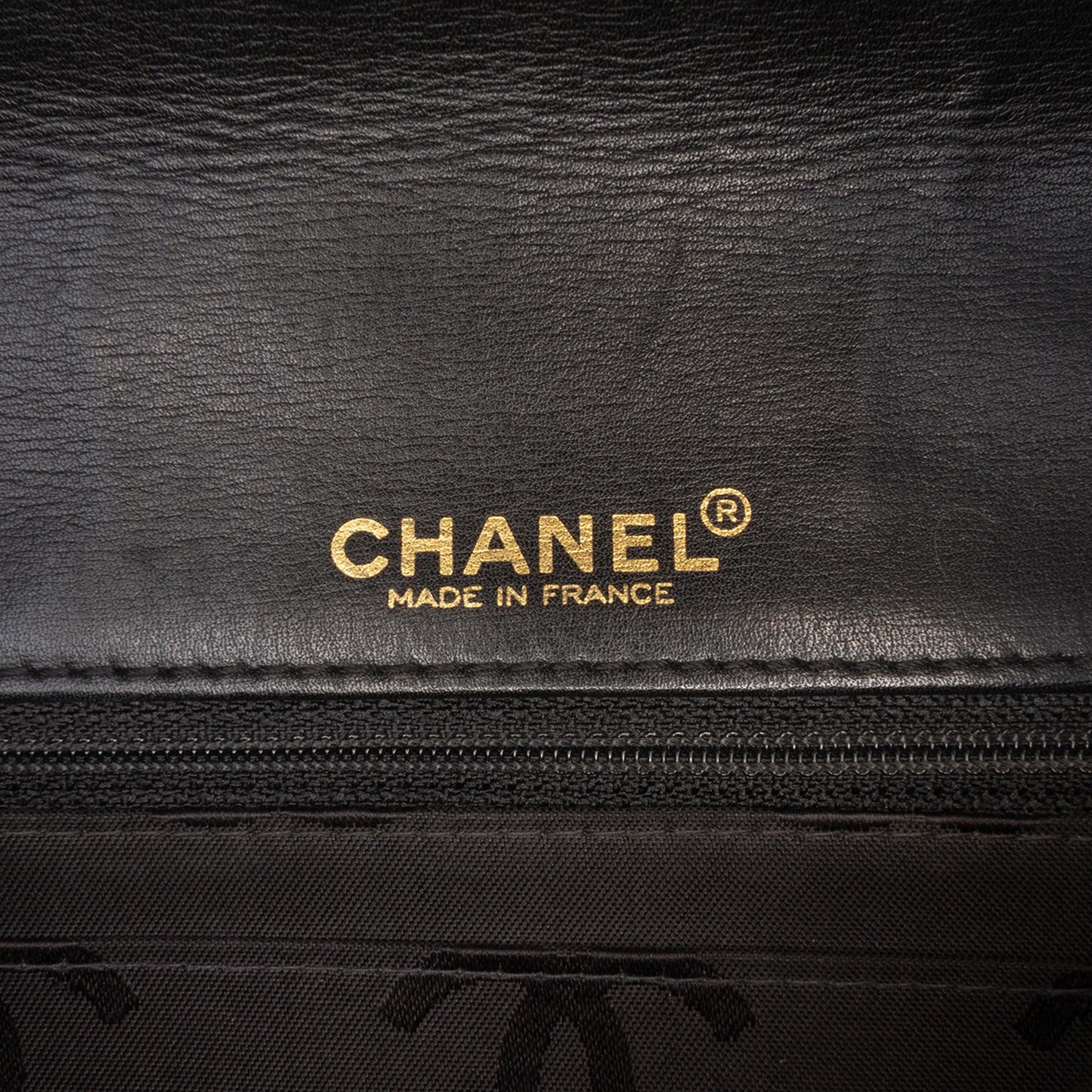 Chanel CC Wild Stitch Lambskin Flap