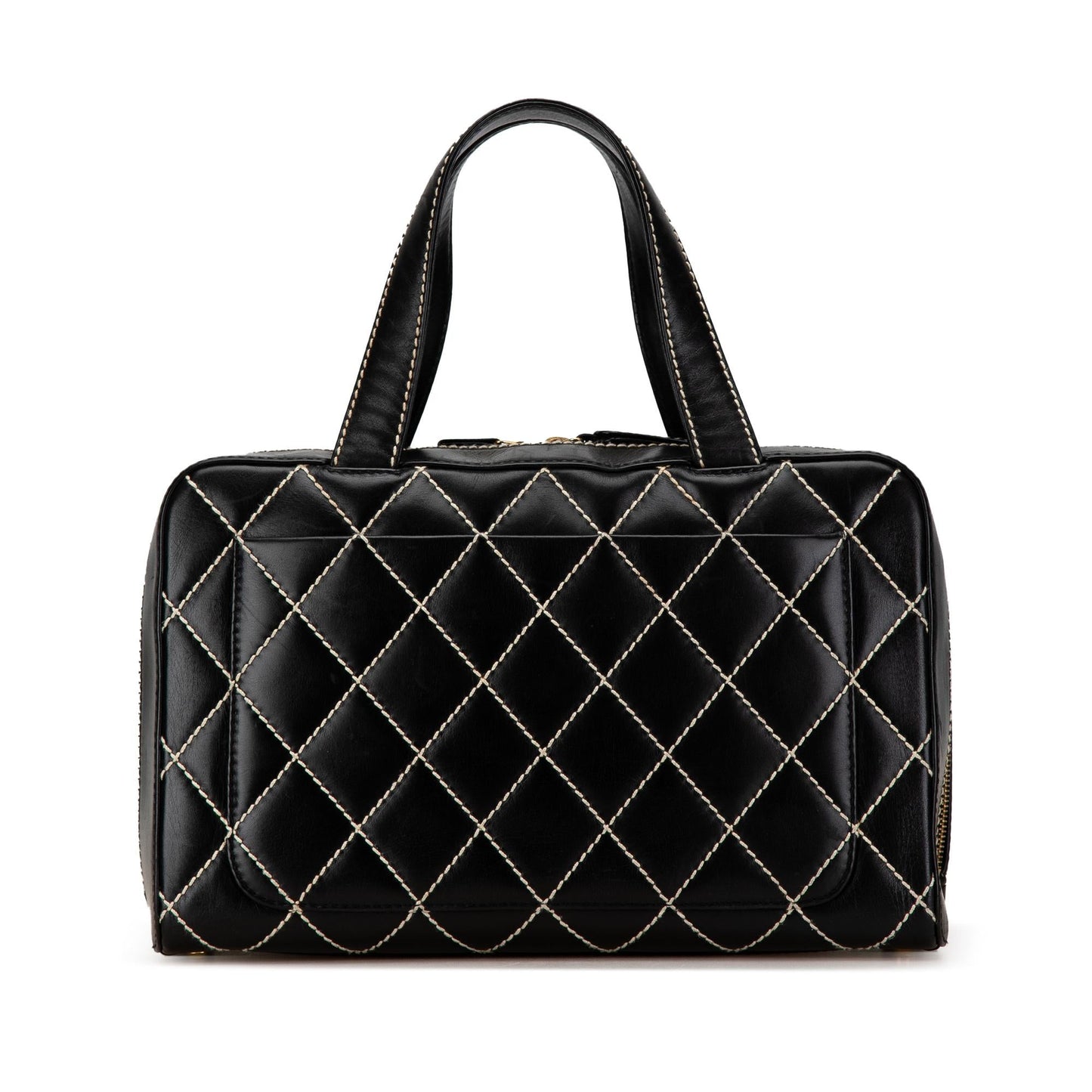 Chanel CC Wild Stitch Lambskin Handbag (SHG-SgvNml)