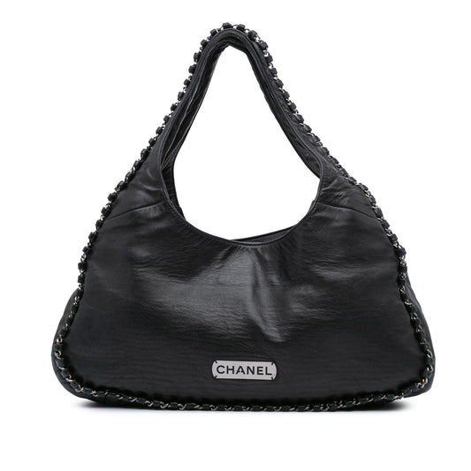 Chanel Calfskin Chain Around Hobo