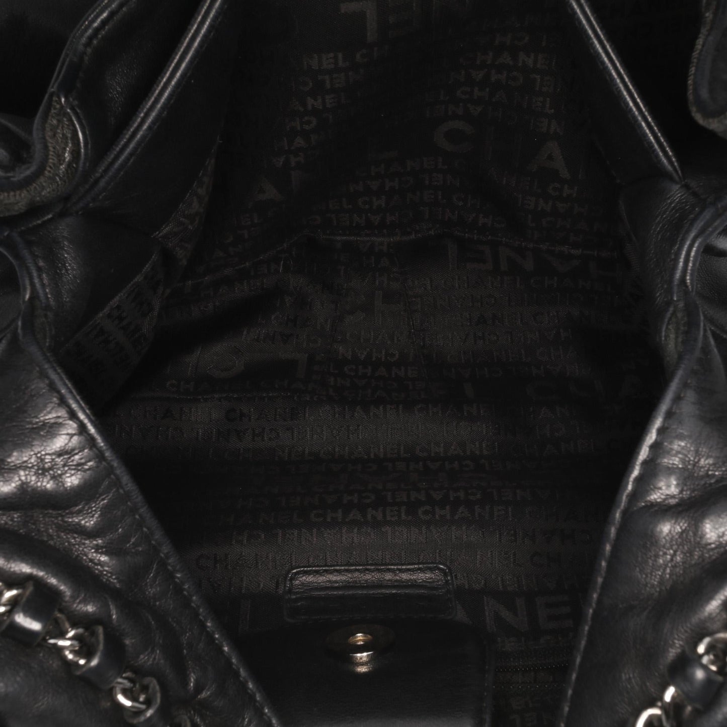 Chanel Calfskin Chain Around Hobo