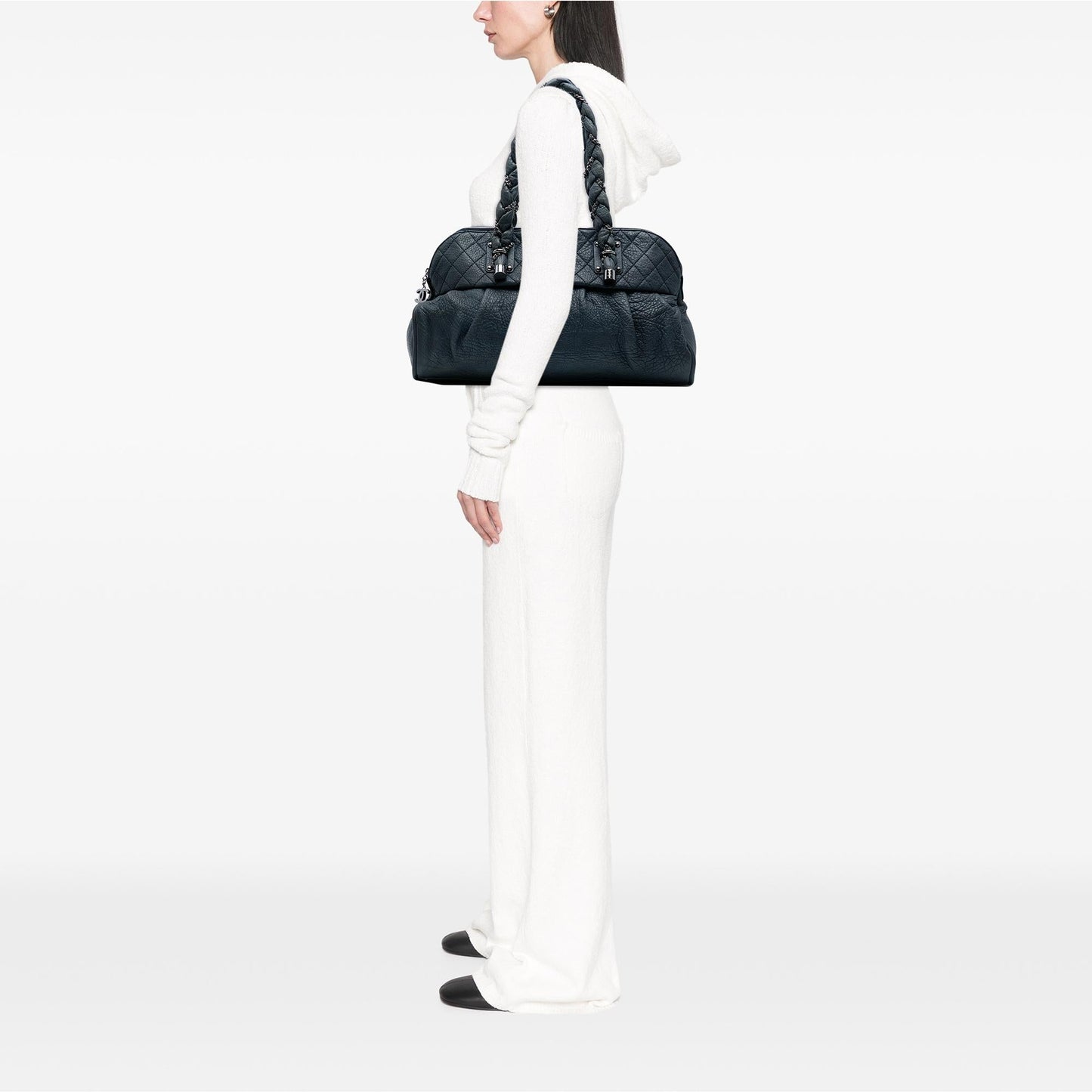 Chanel Calfskin Lady Braid Shoulder Bag