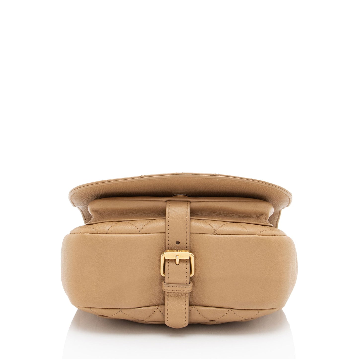 Chanel Calfskin Saddle Full Flap Messenger