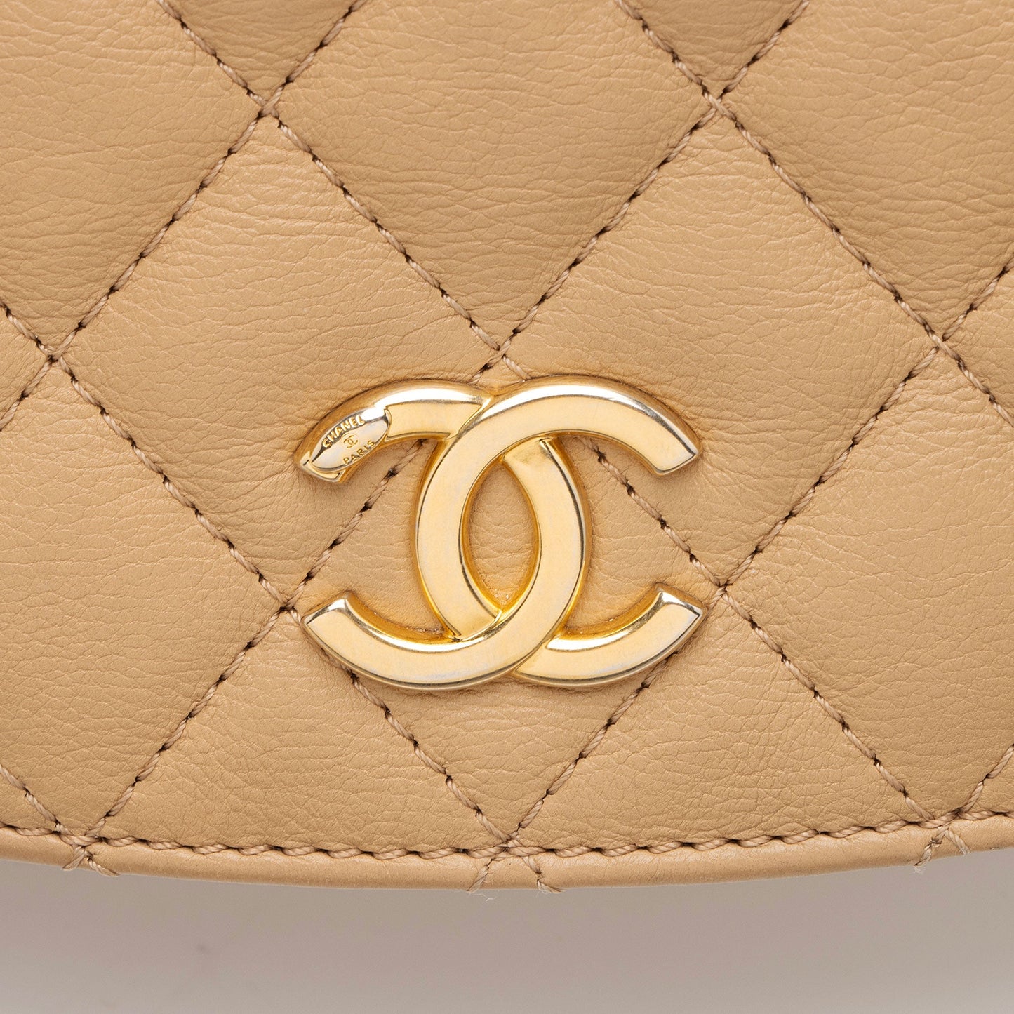 Chanel Calfskin Saddle Full Flap Messenger