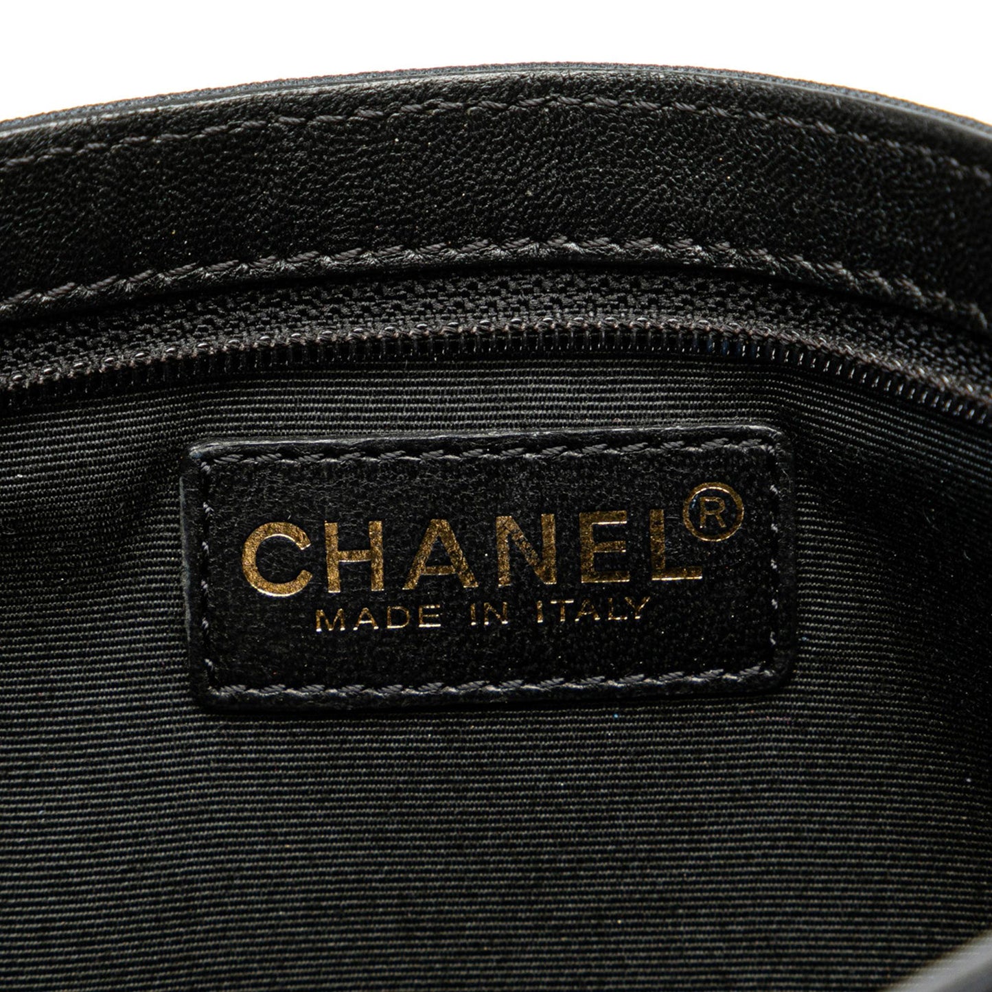 Chanel Canvas Symbols Chain Pochette