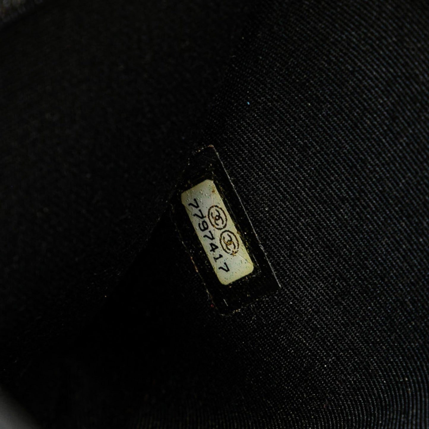 Chanel Canvas Symbols Chain Pochette