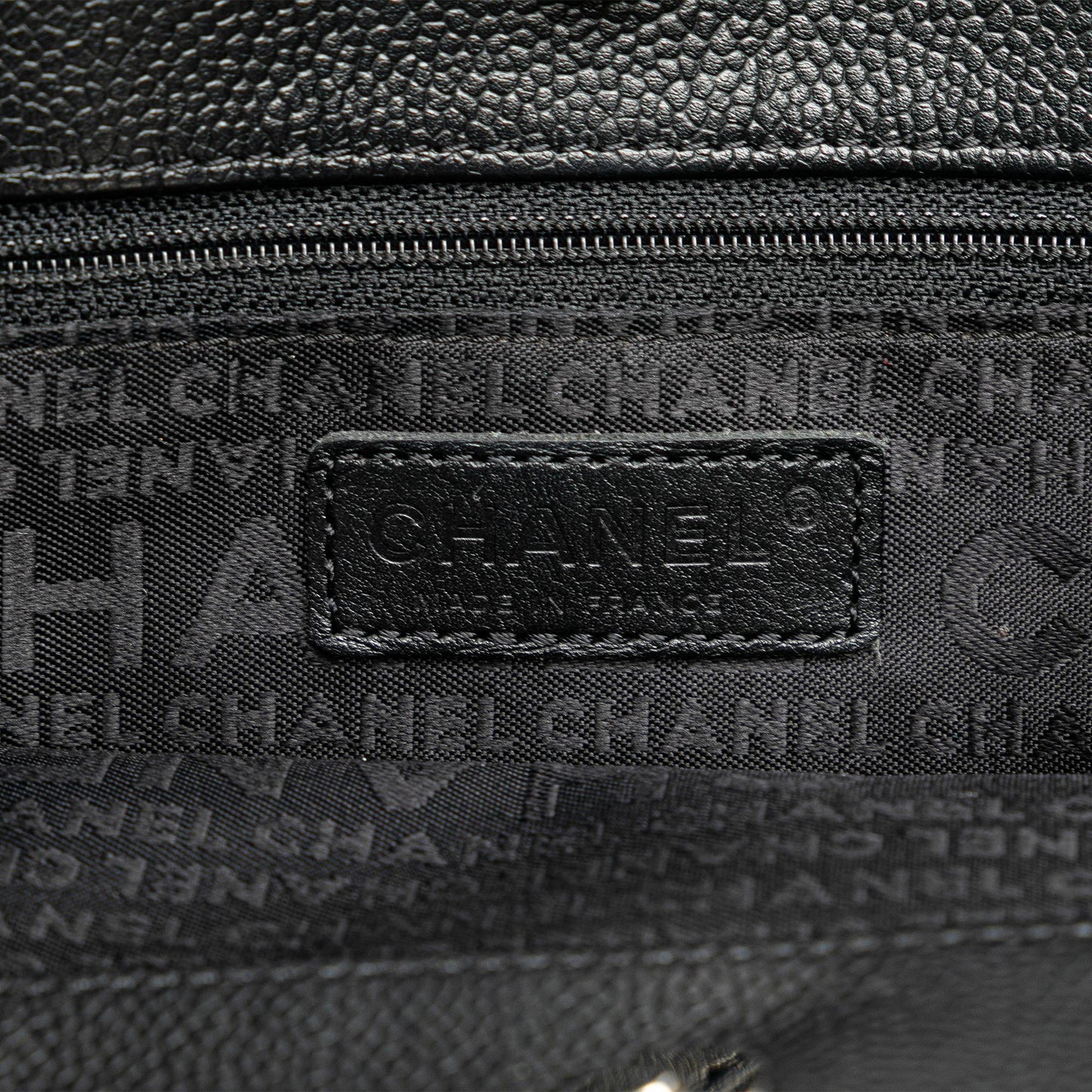 Chanel Caviar Choco Bar Tote