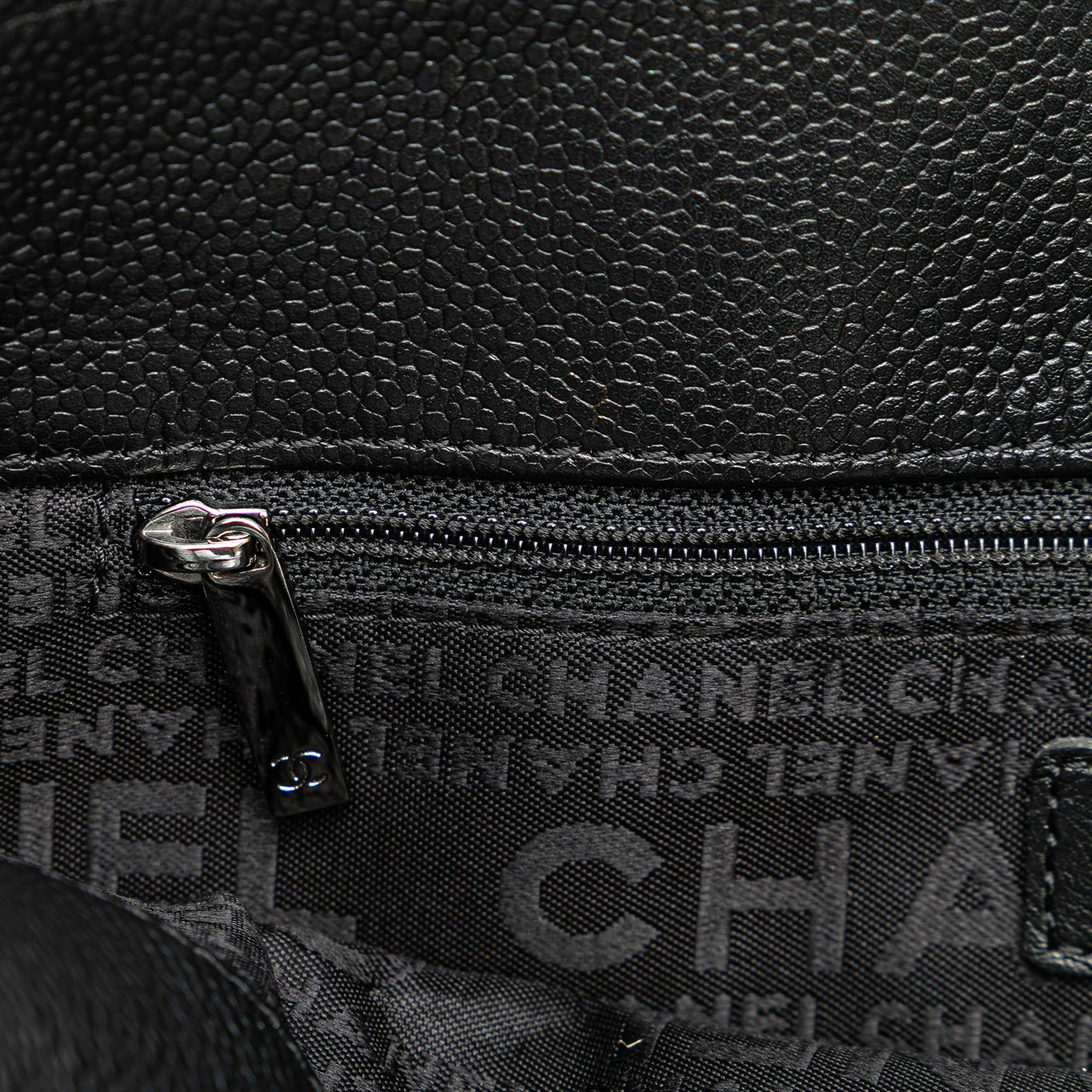 Chanel Caviar Choco Bar Tote