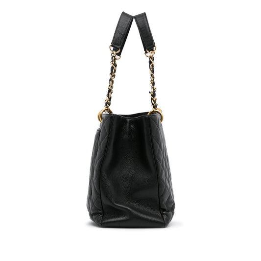 Luxury Chanel Caviar Grand Shopping Tote (SHG-w9qb9T)
