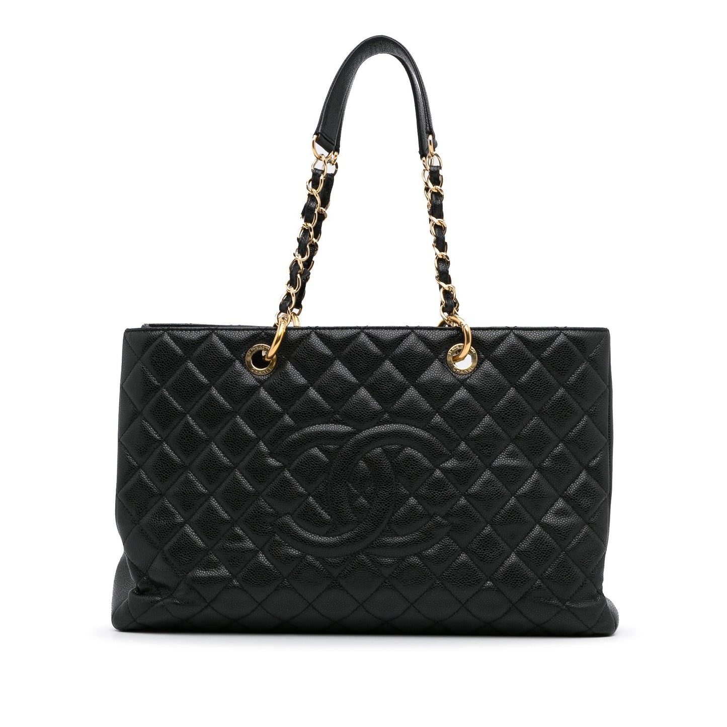 Luxury Chanel Caviar Grand Shopping Tote (SHG-w9qb9T)