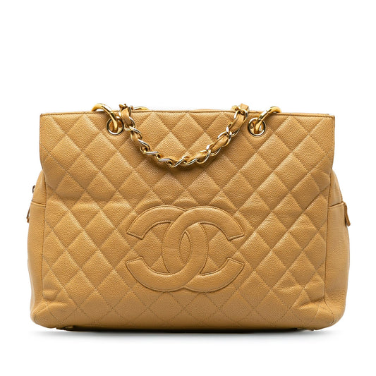 Chanel Caviar Grand Shopping Tote (SHG-ULSTyL)