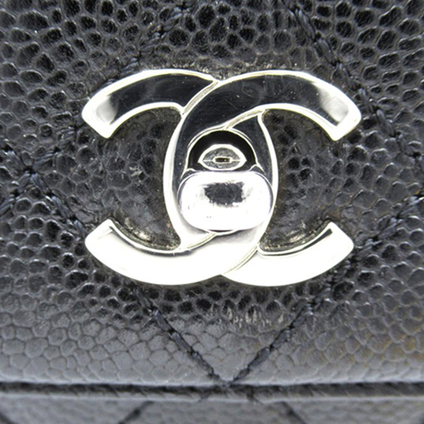 Chanel Caviar Kelly Top Handle Bag (SHG-BXOXtp)